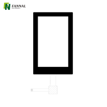 Kapazitiver 4-Zoll-Touchscreen für industrielle Anwendungen